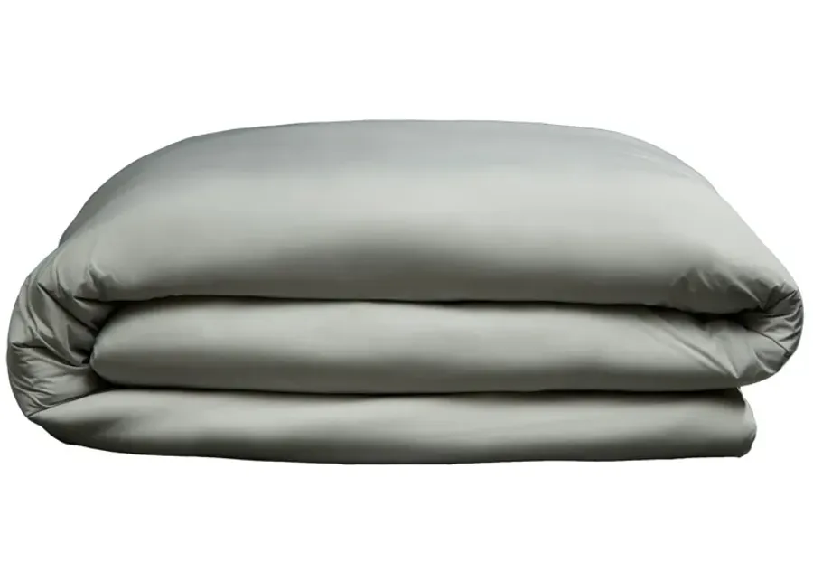 SHEEX | King Midnight Label Duvet Cover | Mist Gray