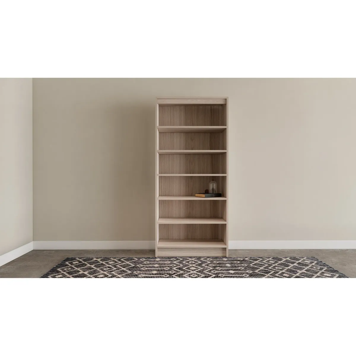 Straightforward 67 Inch Bookcase