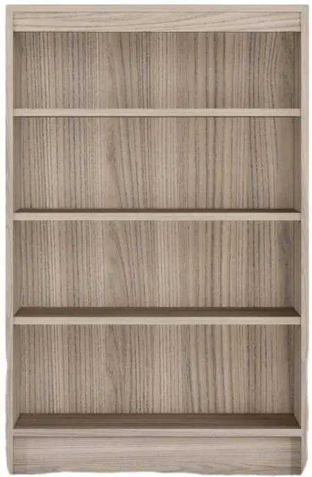 Straightforward Swedish Gray Elm 48" Bookcase