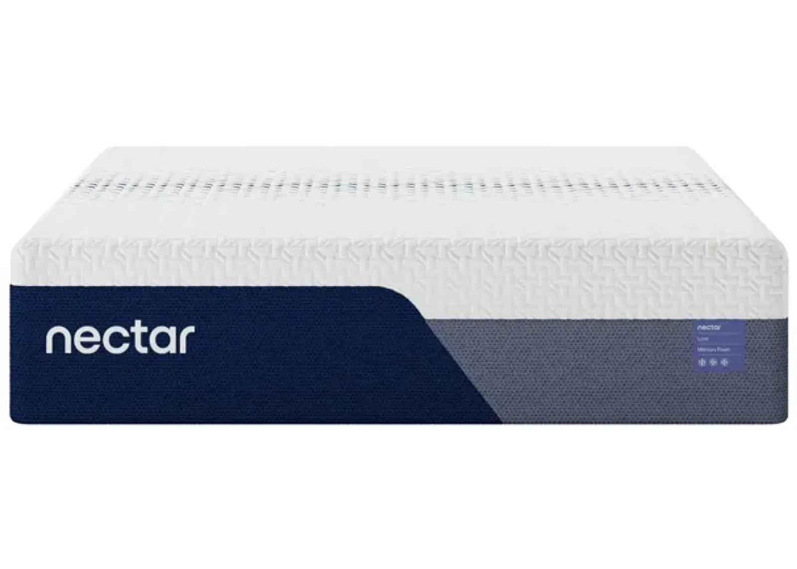 Resident | Twin Nectar Luxe Mattress | White