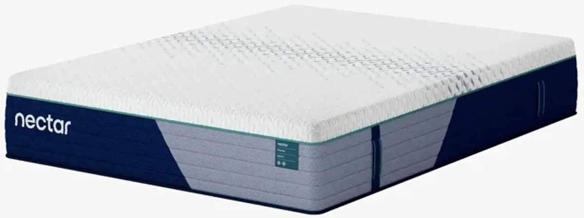 Resident | Twin Nectar Premier Hybrid Mattress | White