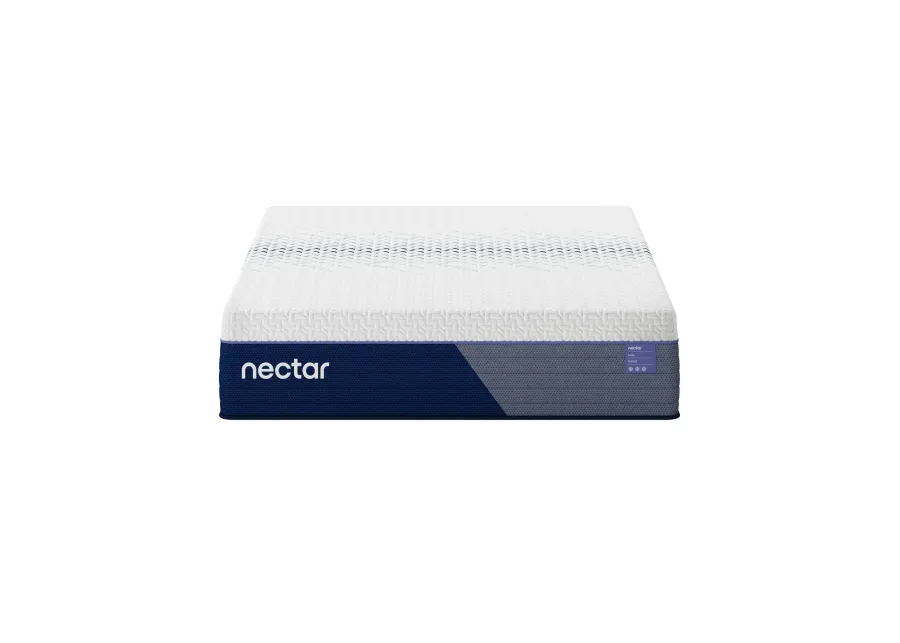 Resident | Twin Nectar Luxe Hybrid Mattress | White