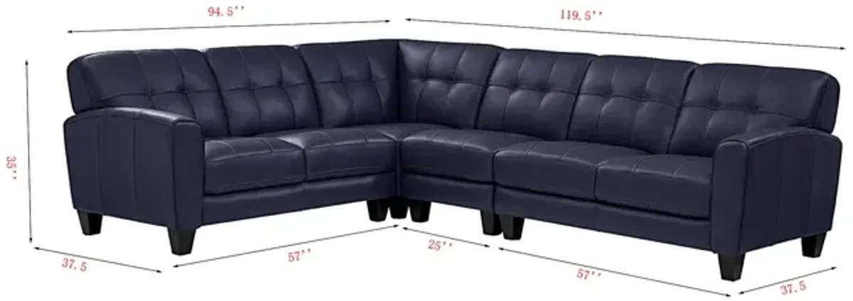 Asher 4 Piece Sectional