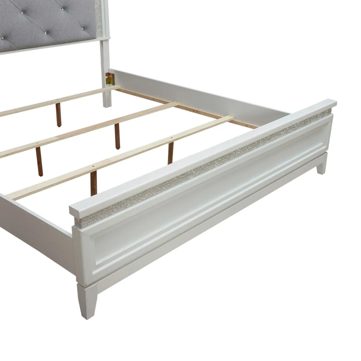 Harlow Upholstered Lighted Bed