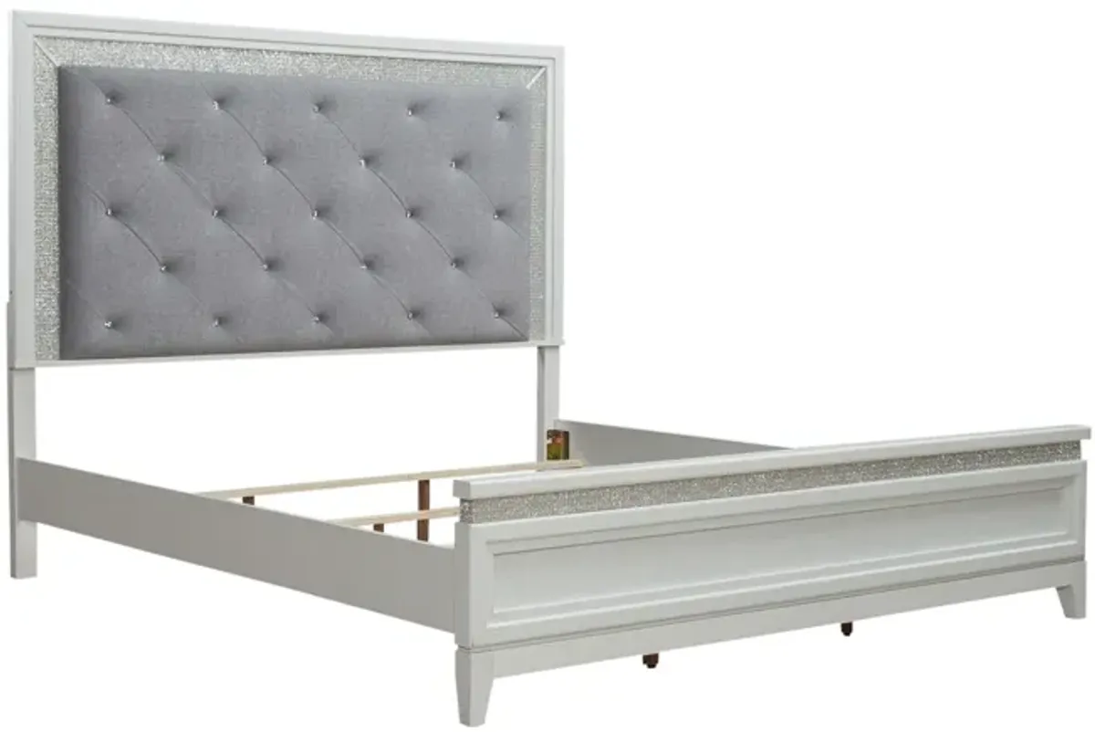 Harlow Upholstered Lighted Bed