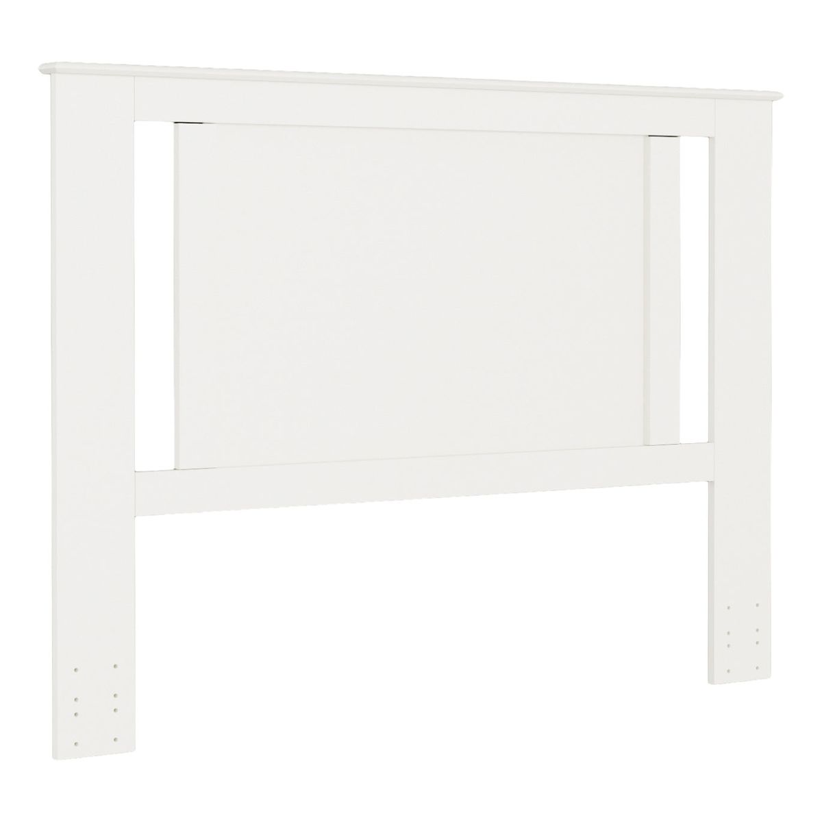 | Queen/Full Essentials Side Style Panel Headboard | Rockport White