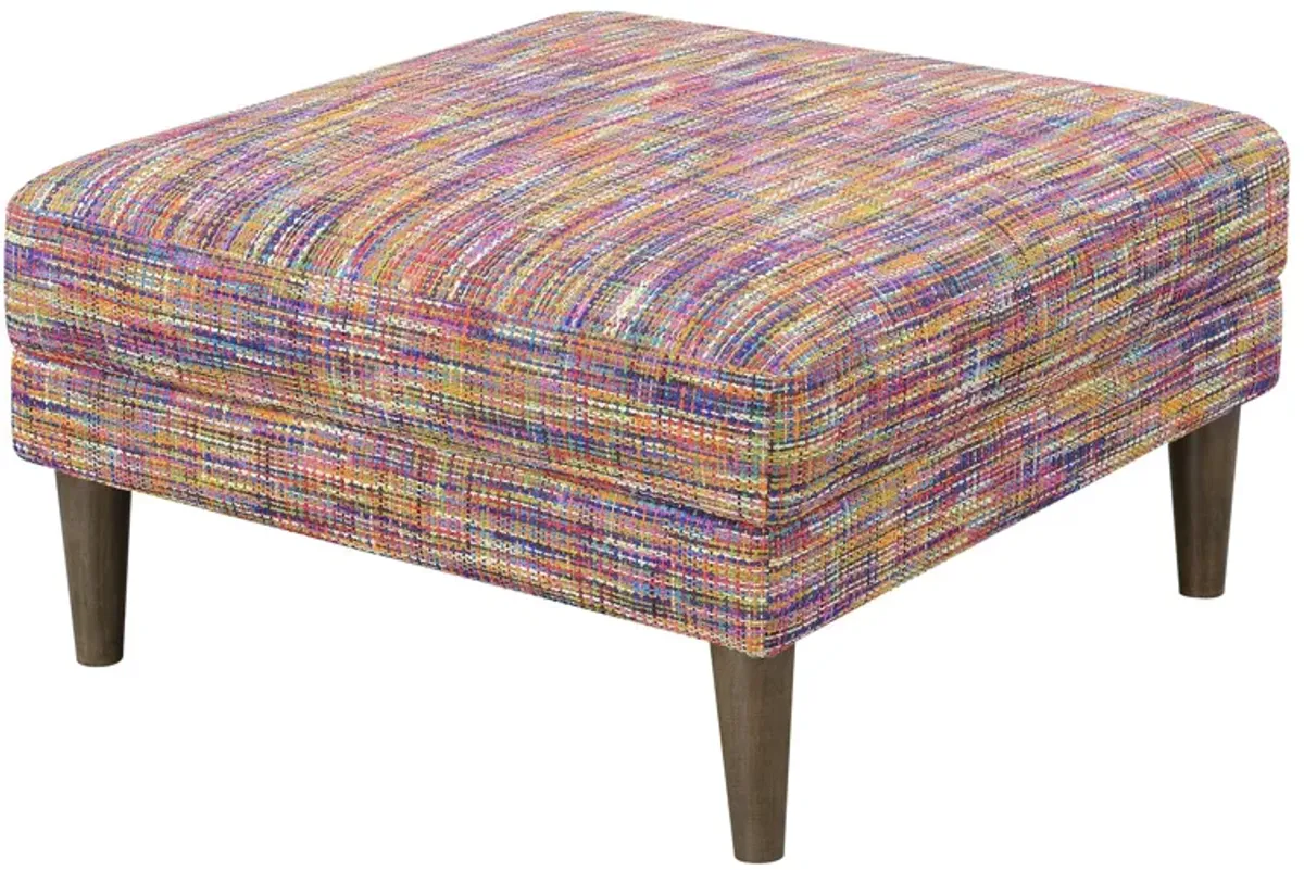 | Jax Accent Ottoman | Mardi Gras