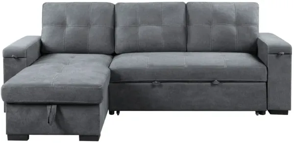 Lilola Home Toby Storage Sleeper Sectional