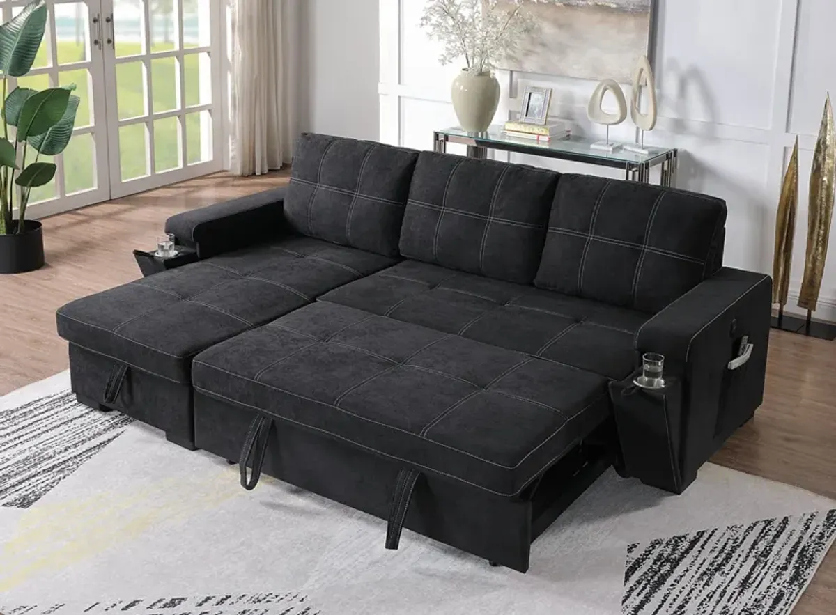 Toby Storage Sleeper Sectional