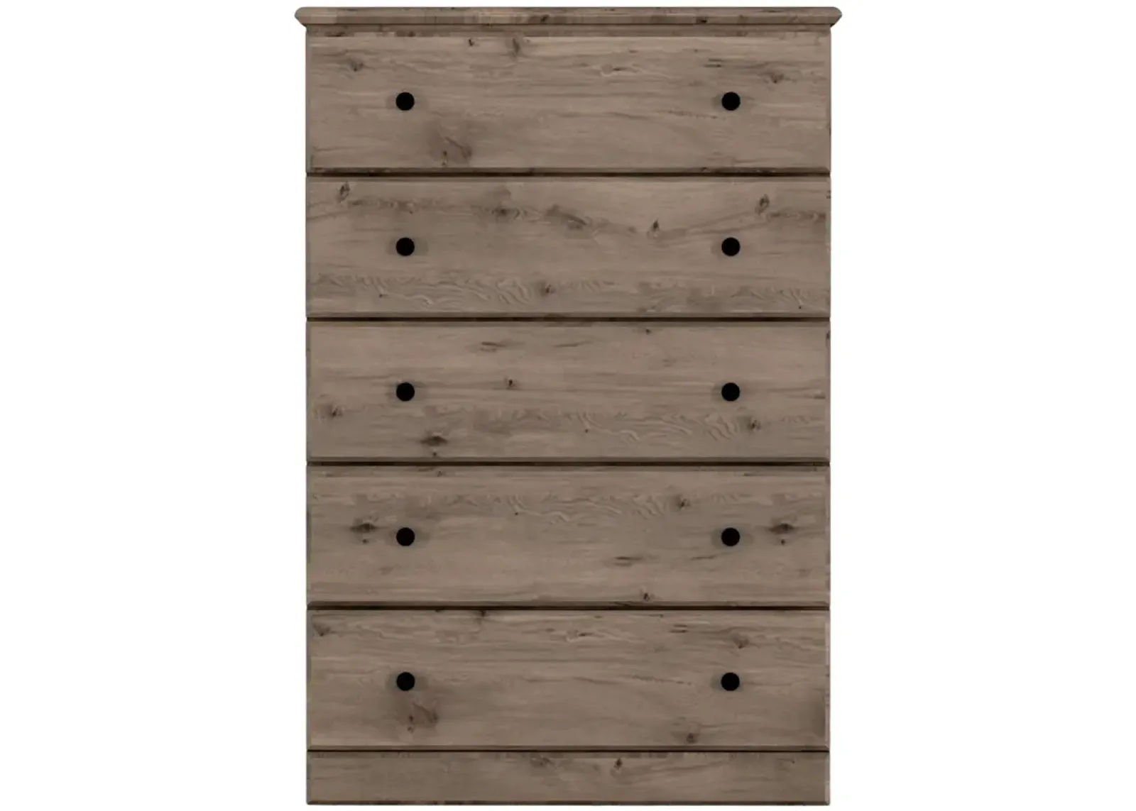 | Big Chesters 5 Drawer Chest | Weathered Gray Ash