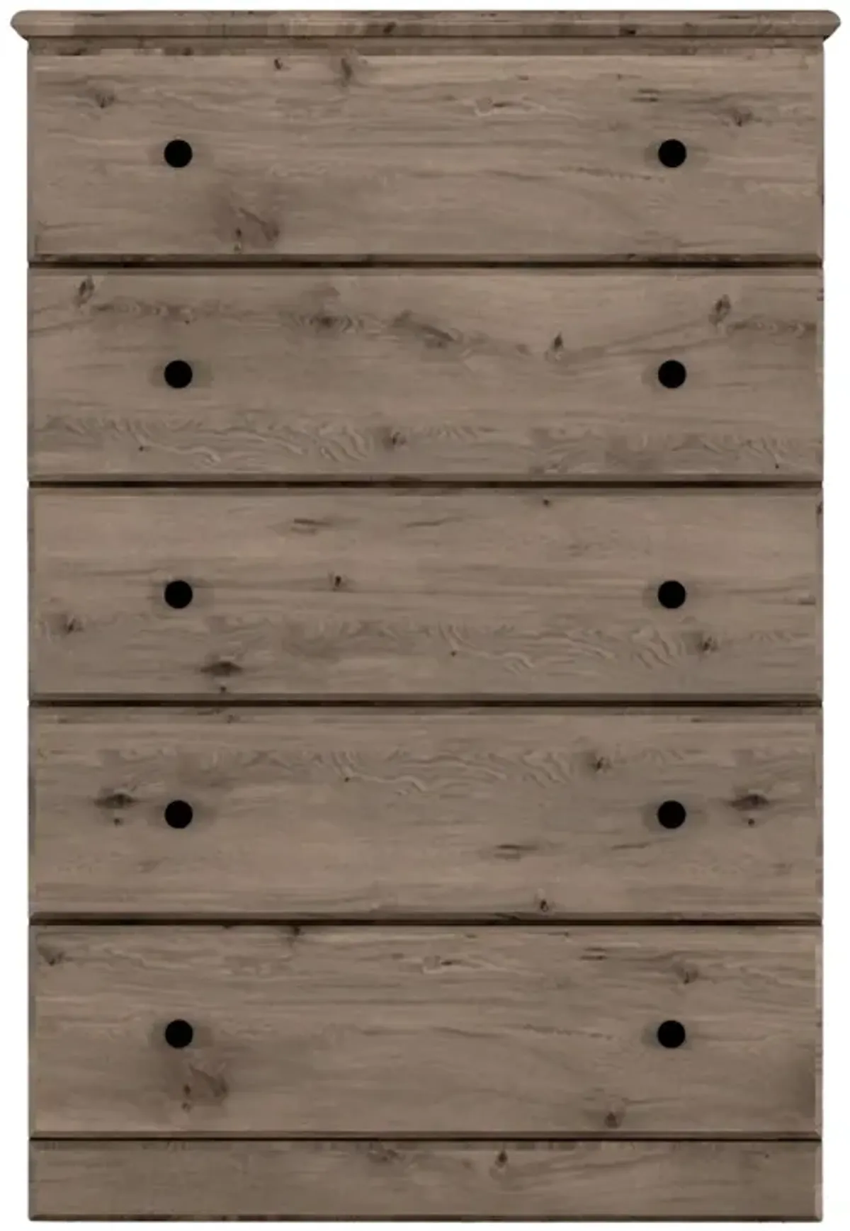 | Big Chesters 5 Drawer Chest | Weathered Gray Ash