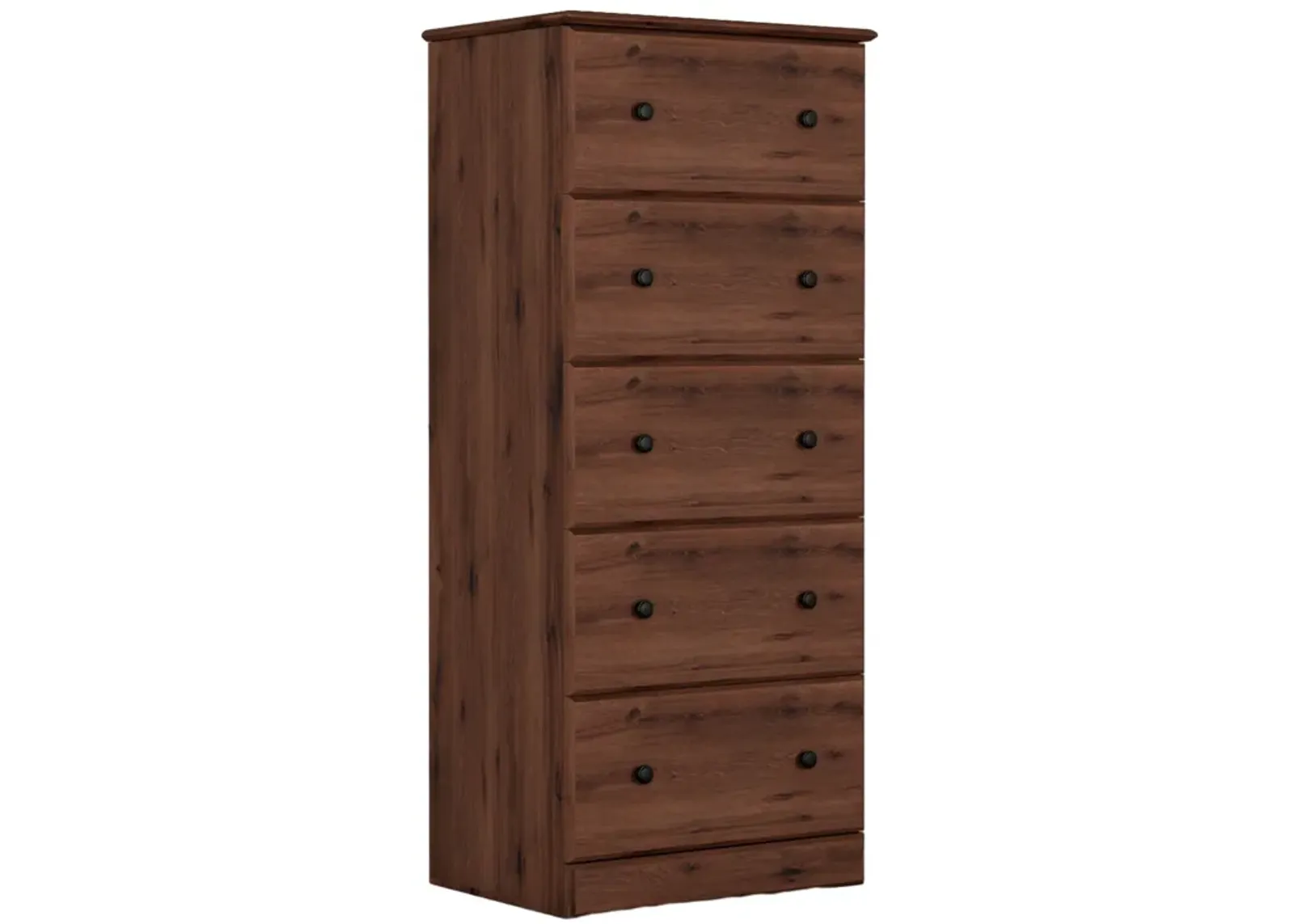 | Essentials 23" 5 Drawer Chest | Swedish Gray Elm