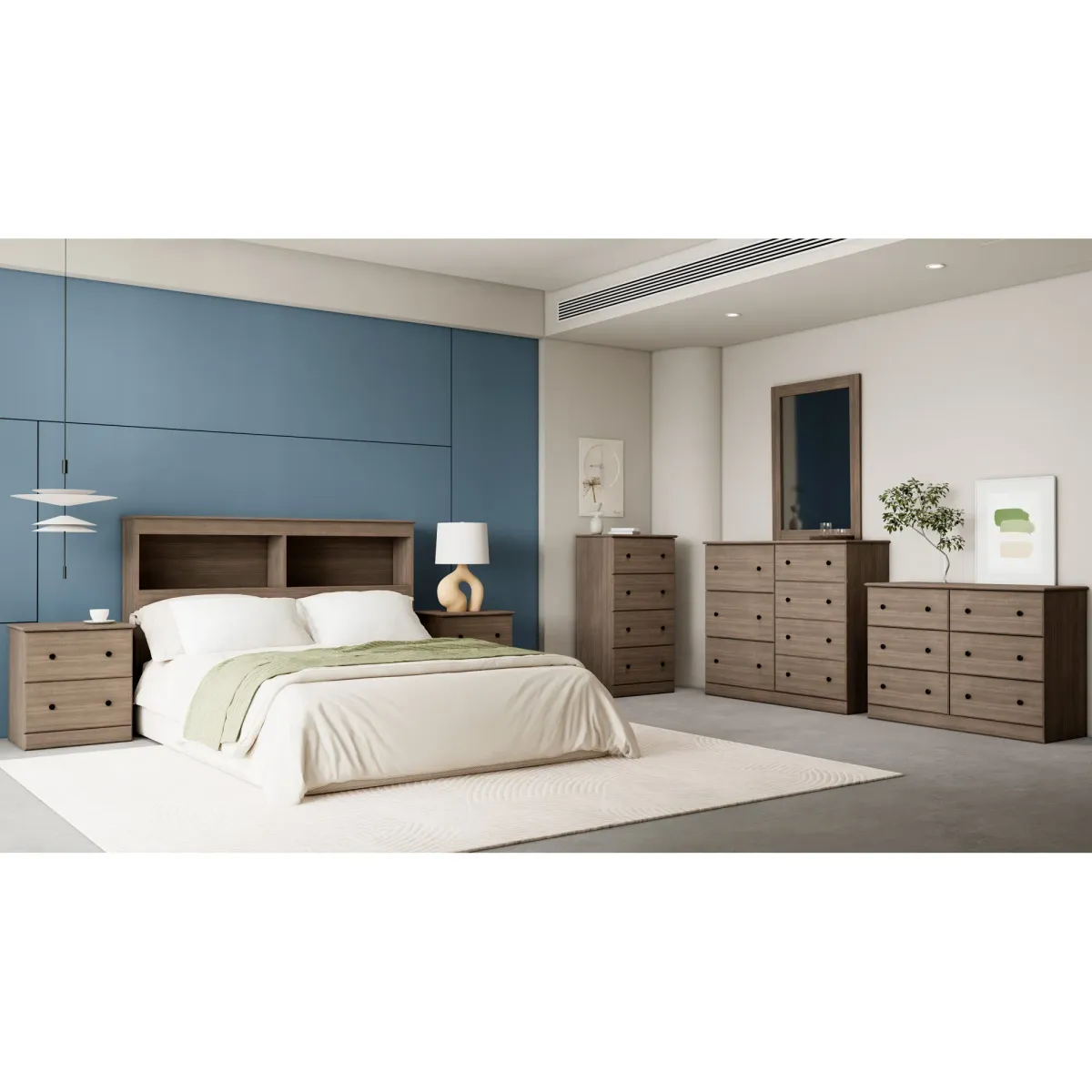 Essentials 48 Inch 7 Drawer Chest