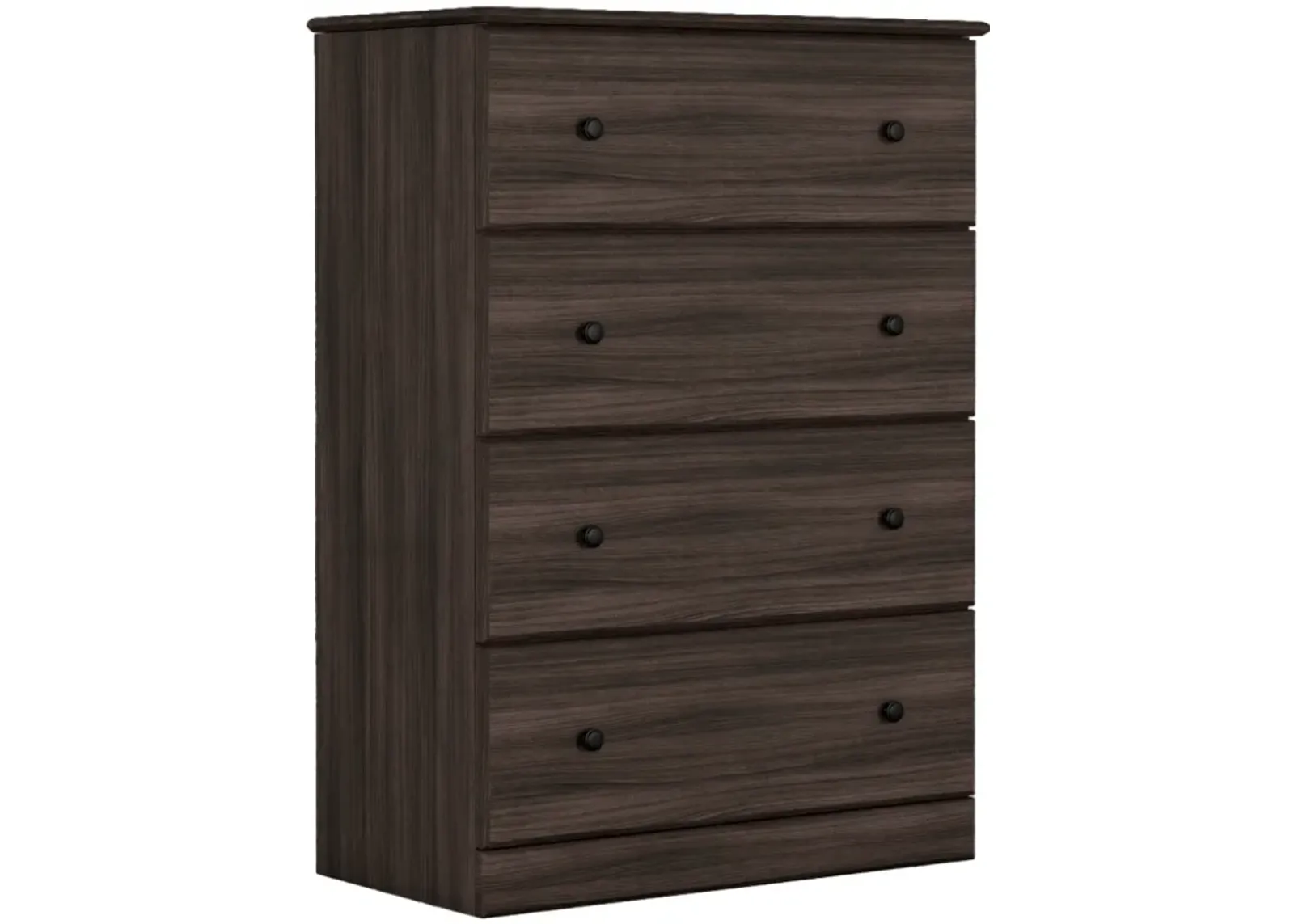 | Essentials 32" 4 Drawer Chest | Gray Walnut