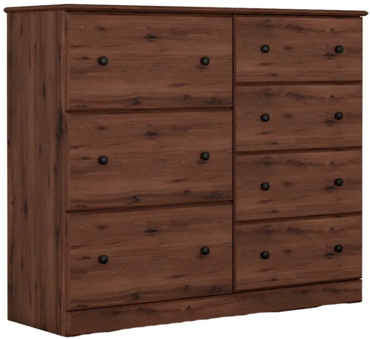 | Essentials 48" 7 Drawer Chest | Gray Walnut