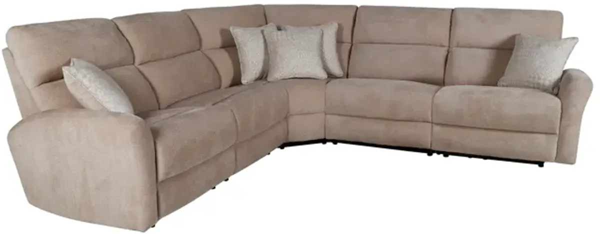 Arwen 5 Piece Power Reclining Sectional