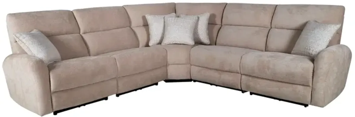 Arwen 5 Piece Power Reclining Sectional