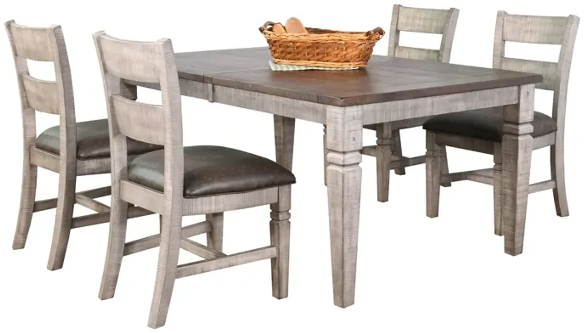 | Homestead Hills 5 Piece Dining Set | Alpine Gray