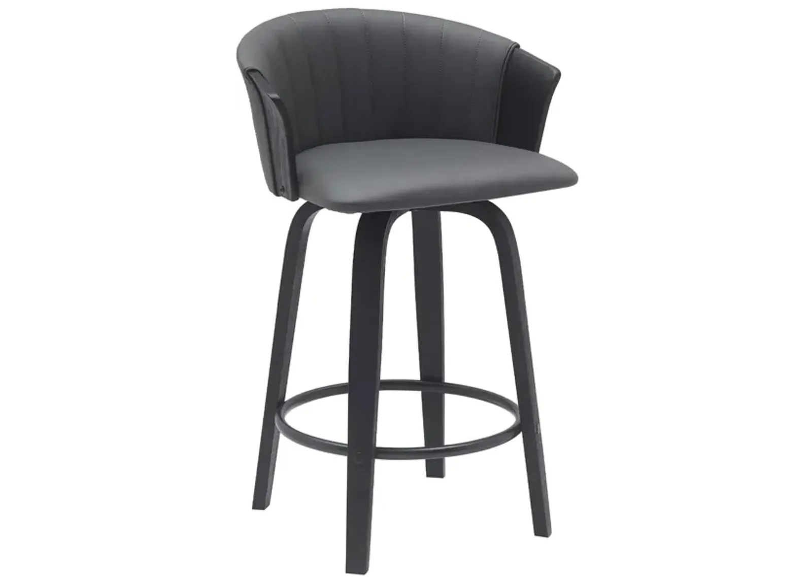 | Diana 34" Swivel Bar Stool | Gray