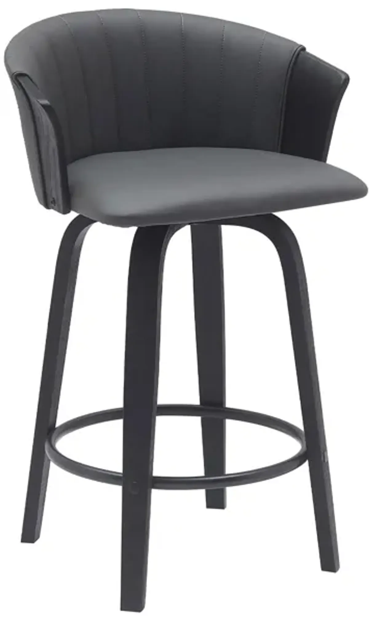 | Diana 34" Swivel Bar Stool | Gray