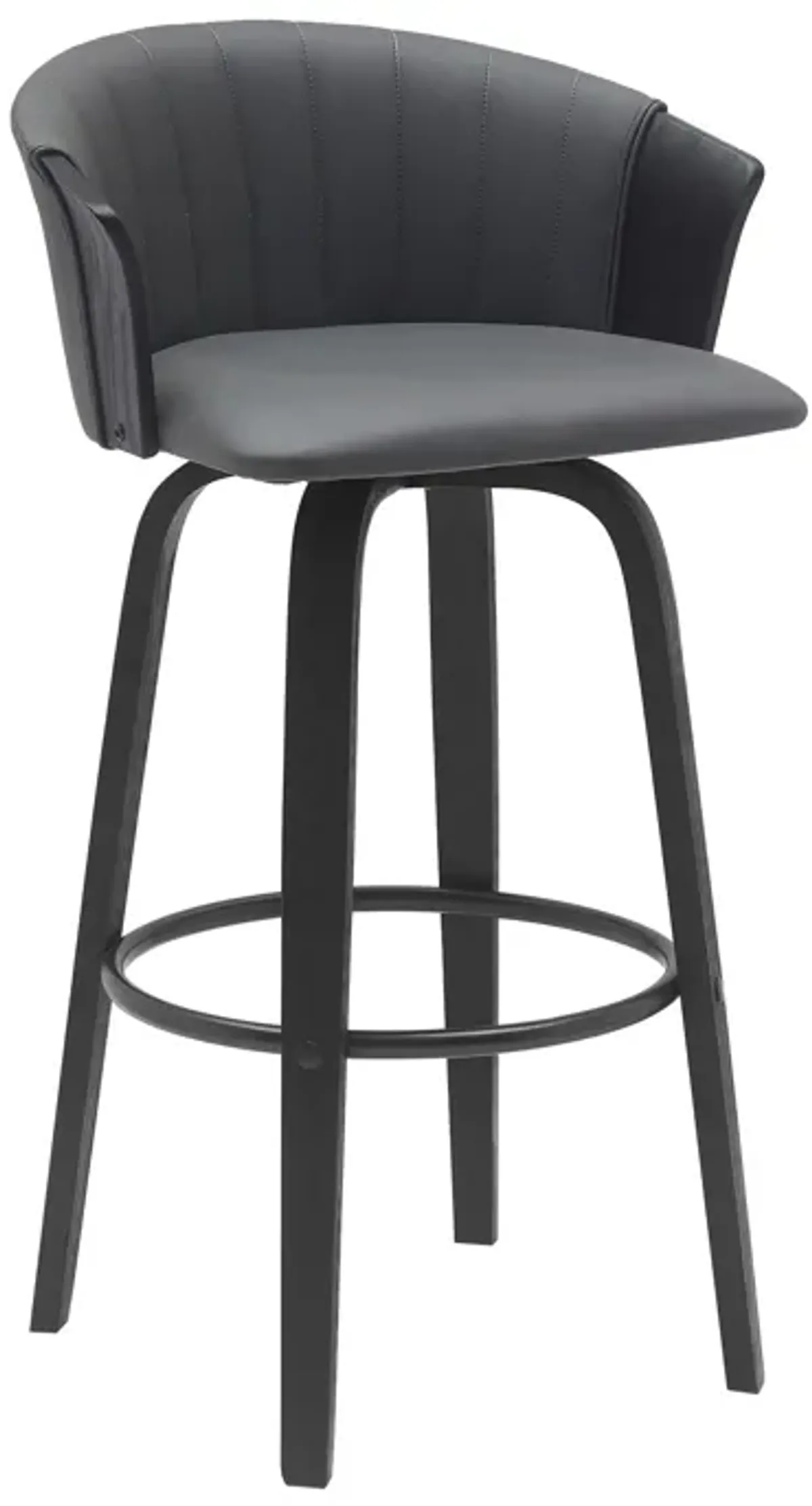 | Diana 38" Swivel Bar Stool | Gray