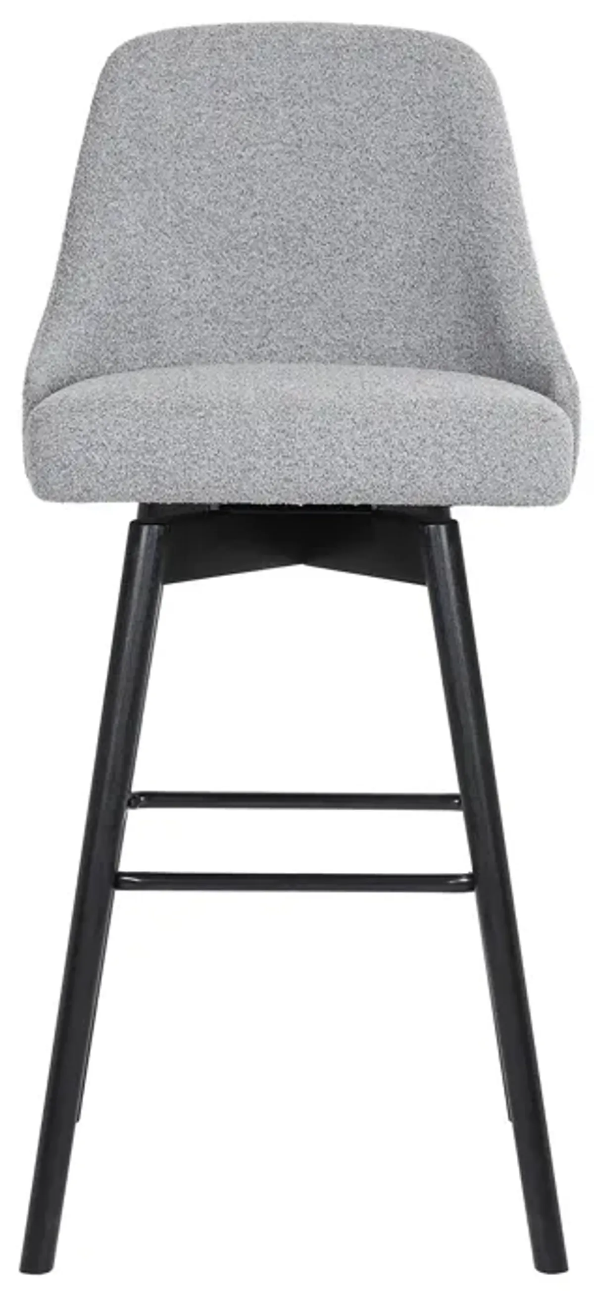 | Sicily Swivel Counter Stool | Gray