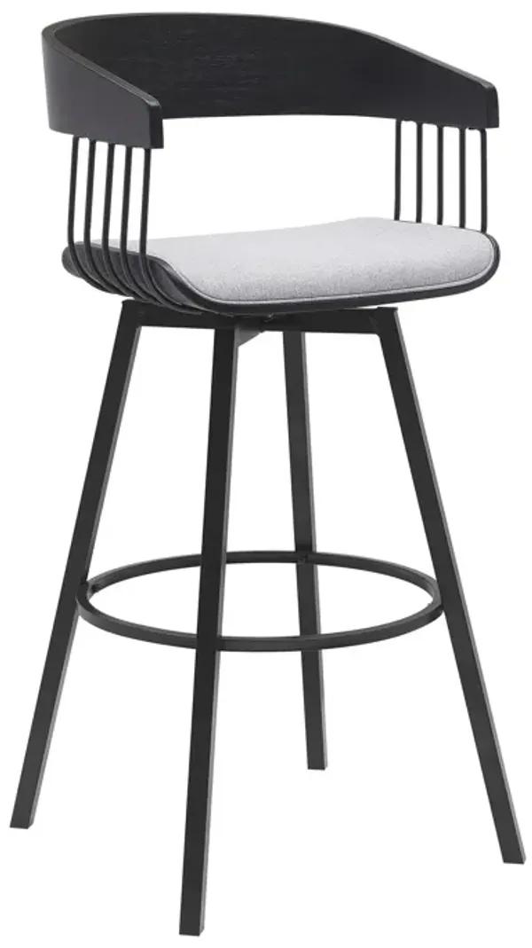 Armen Living Athena Swivel Bar Stool