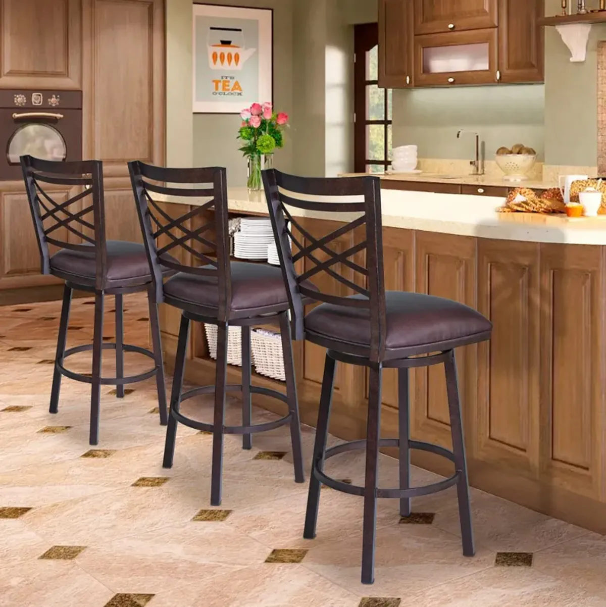 Fargo Swivel Bar Stool