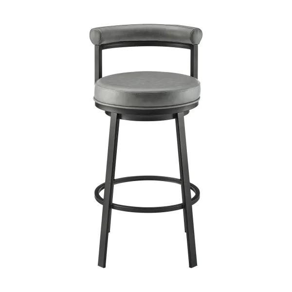 Armen Living Reuben Swivel Bar Stool
