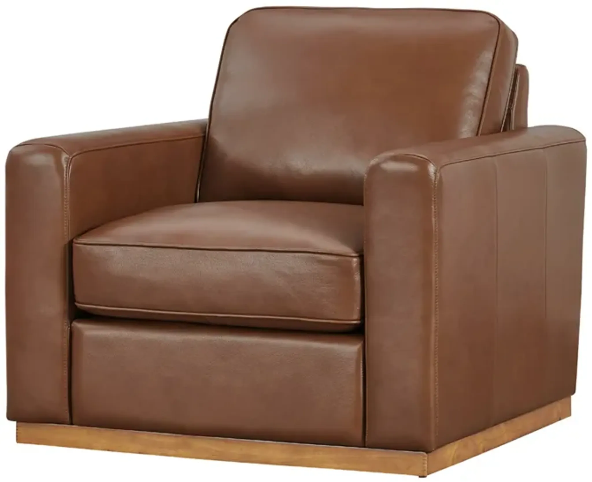 Leather Italia Usa Or Carter Chair Or Saddle Domino Slumberland ...