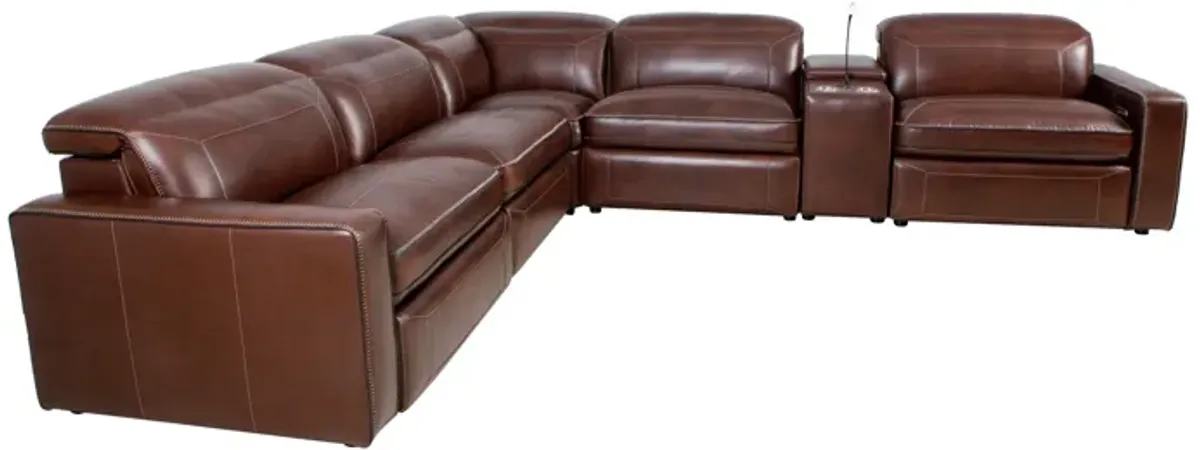 Deacon 6 Piece Power Reclining Sectional