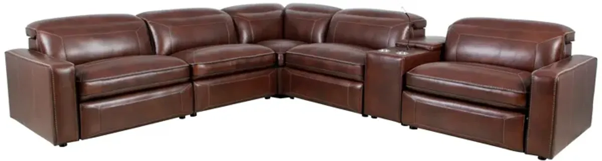 Deacon 6 Piece Power Reclining Sectional