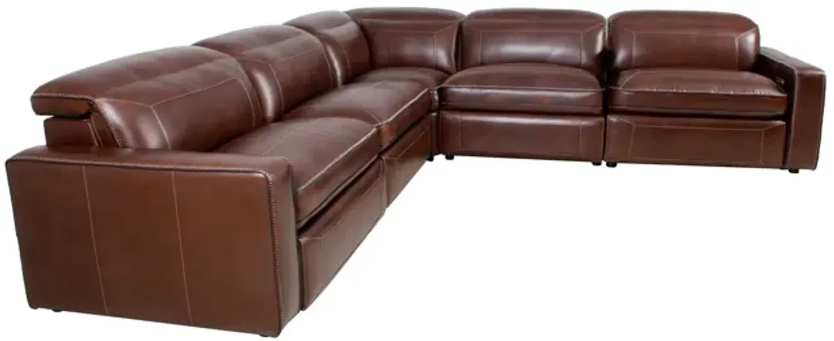 Deacon 5 Piece Power Reclining Sectional