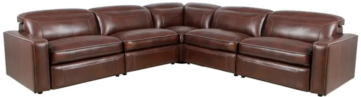 Deacon 5 Piece Power Reclining Sectional