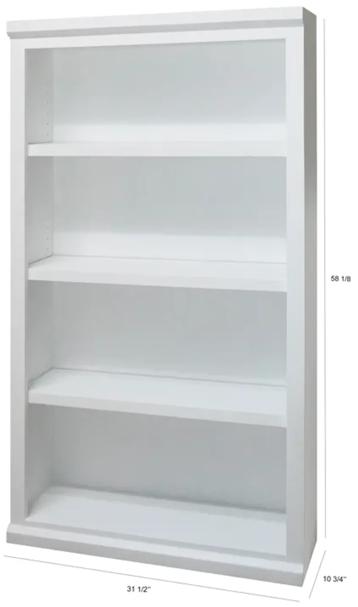 Kyle 58 Inch Bookcase