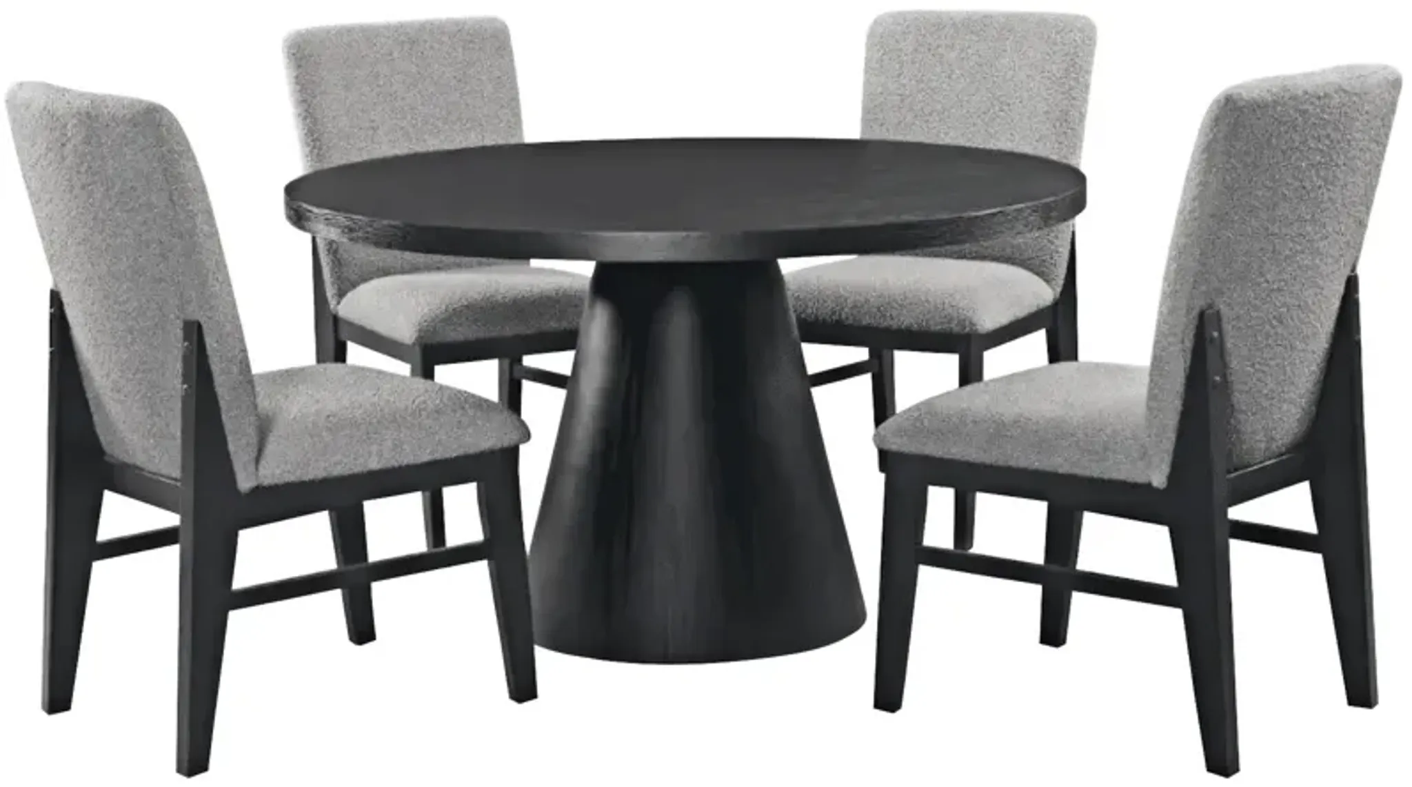Elements Portland 5 Piece Round Dining Set | Furniture.com