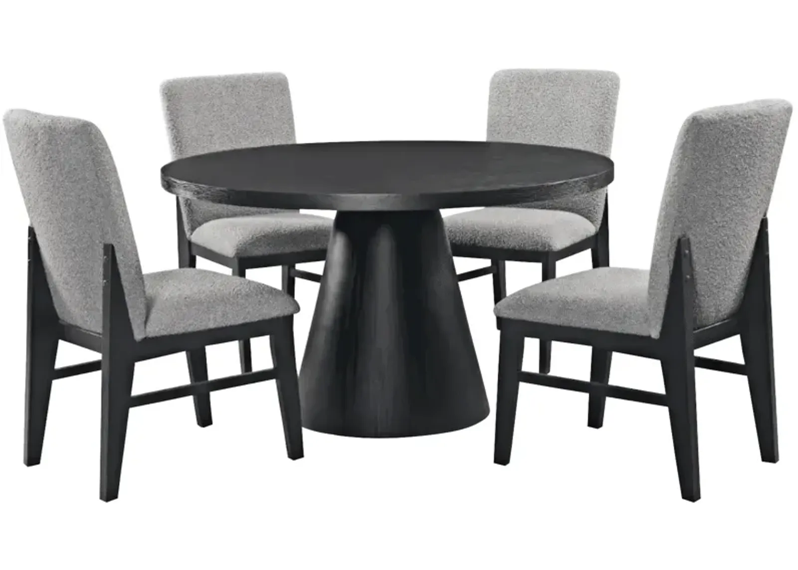 Portland 5 Piece Round Dining Set