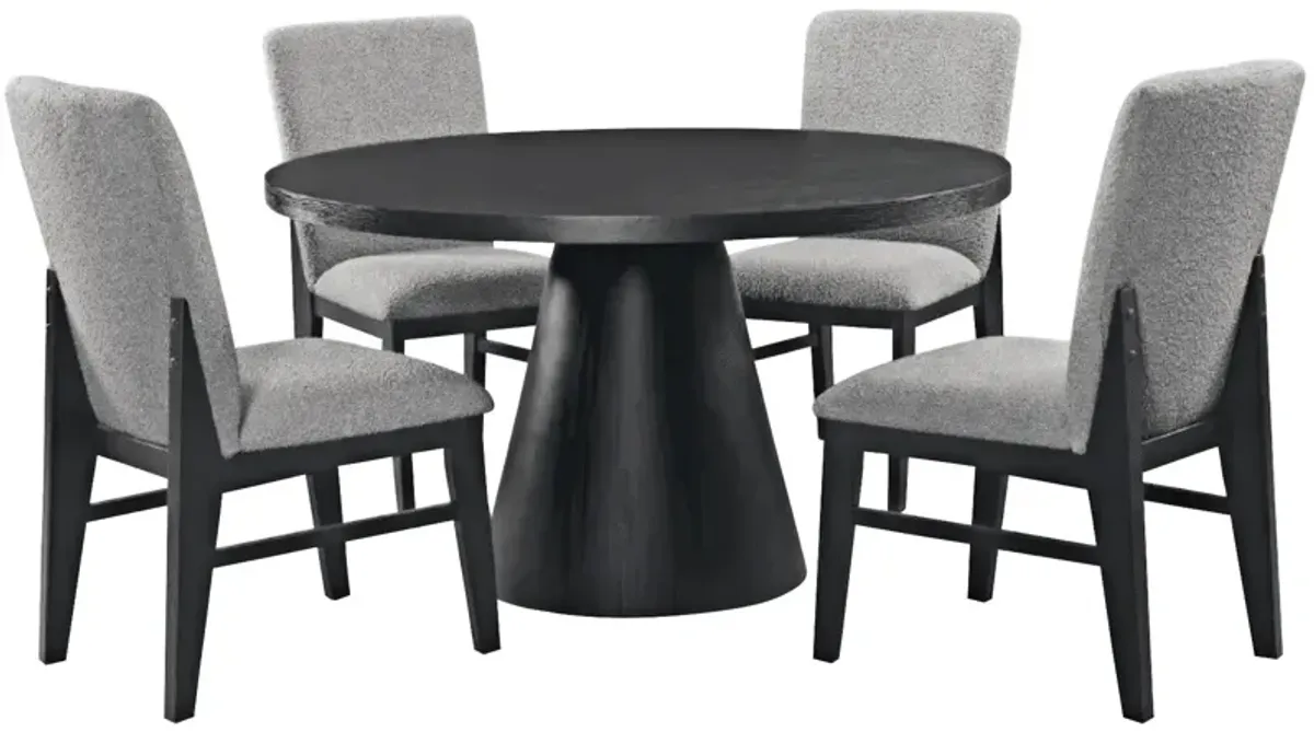 Portland 5 Piece Round Dining Set