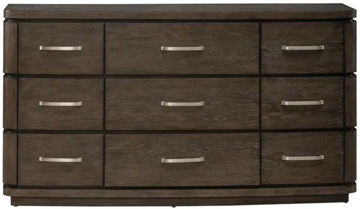 | Cascade Falls 9 Drawer Dresser | Satin Espresse