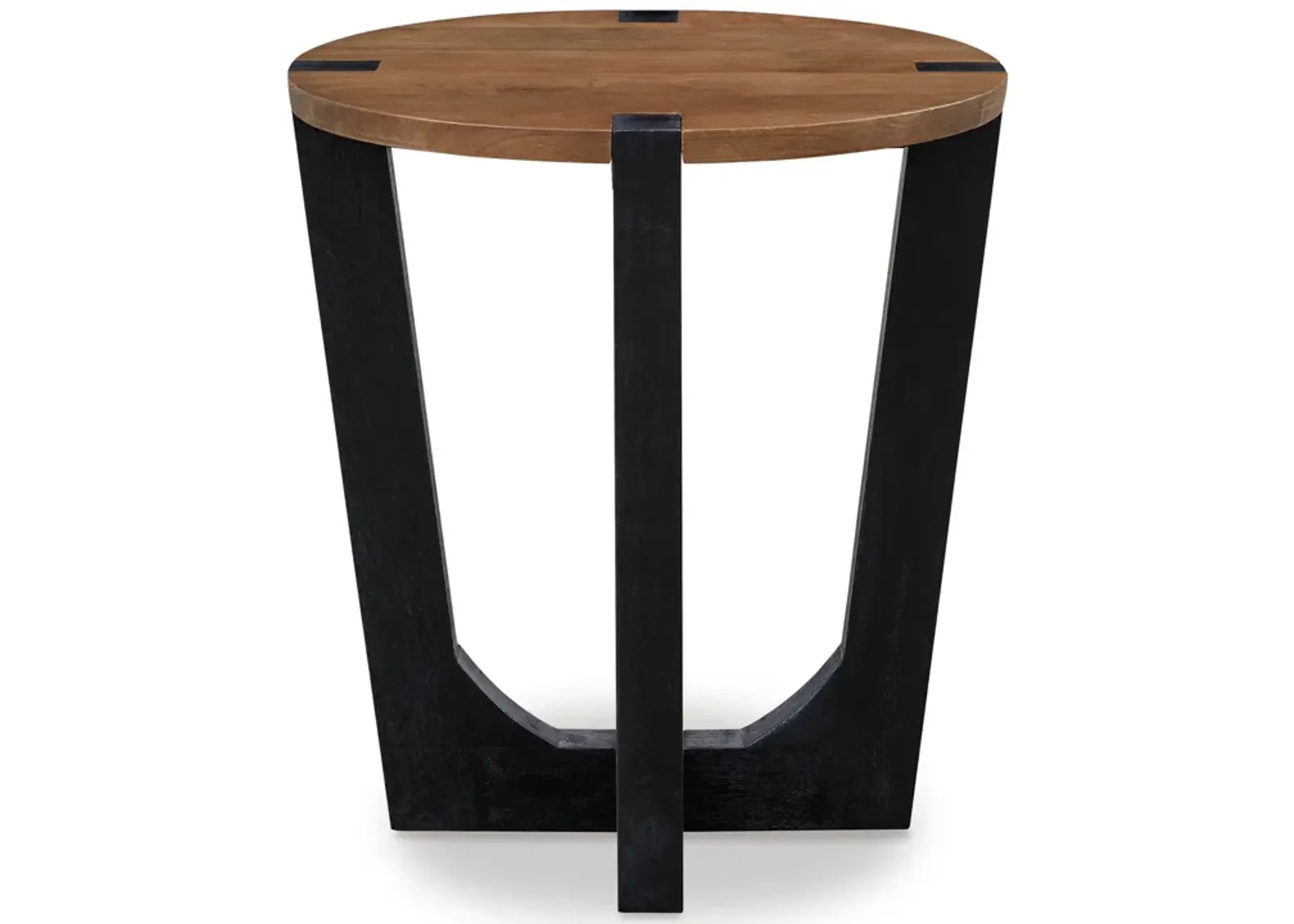 Ashley Furniture | Hanneforth End Table | Warm Brown