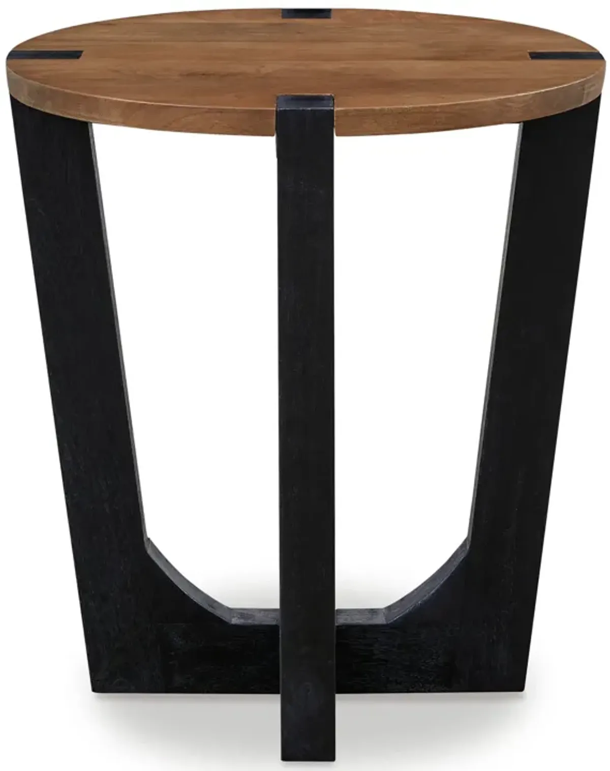 Ashley Furniture | Hanneforth End Table | Warm Brown