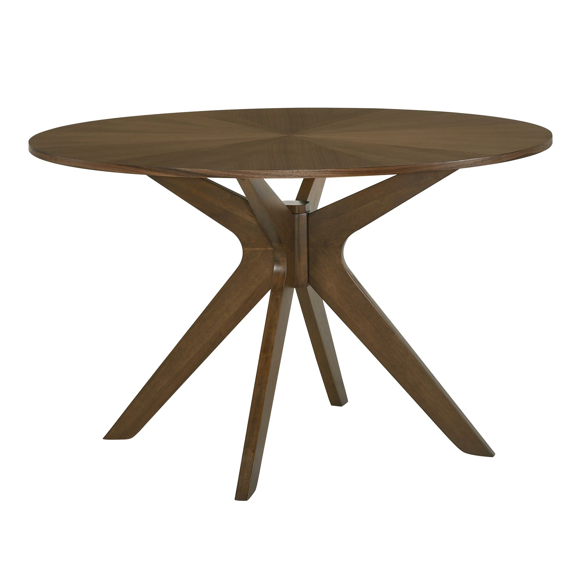 Elements | Weston Round Dining Table | Brown