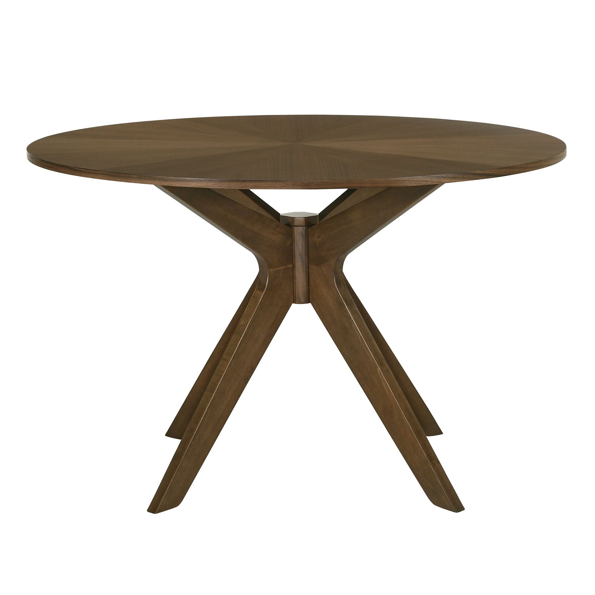 Elements | Weston Round Dining Table | Brown