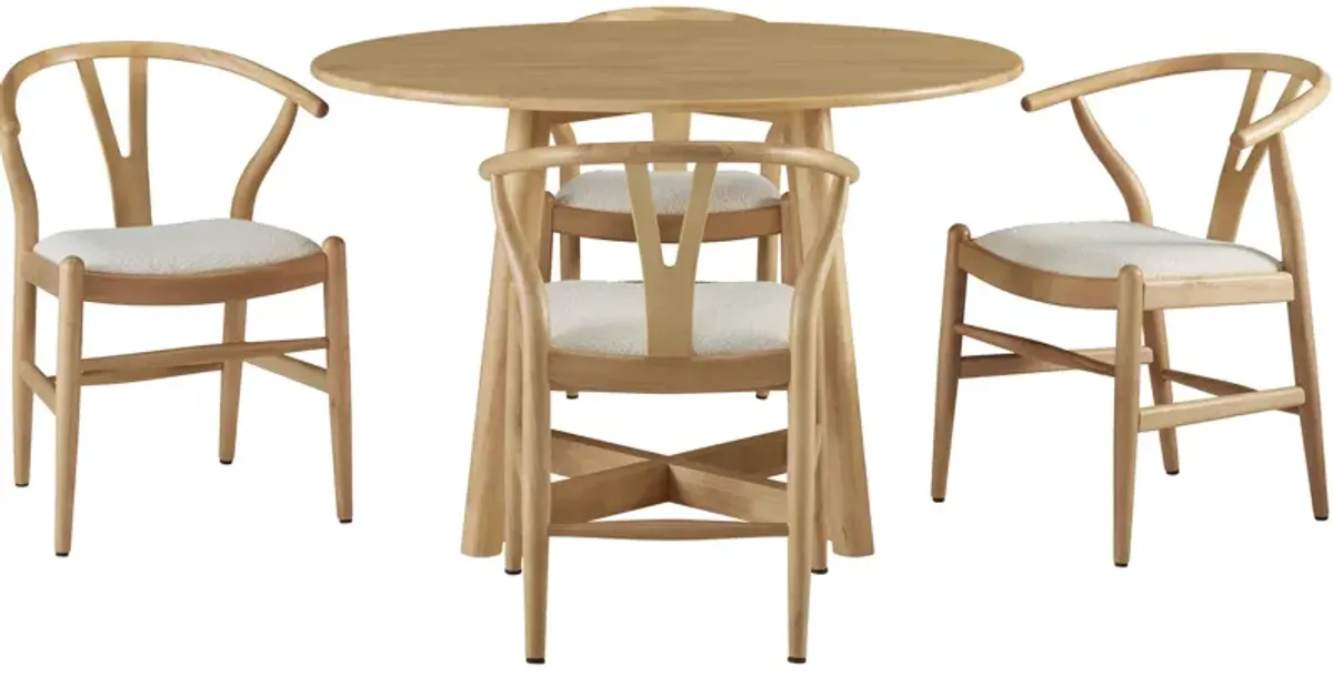 Progressive Furniture Knoxville 5 Piece Dining Set