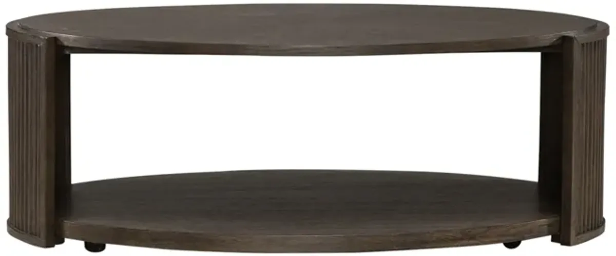 City View Oval Coffee Table