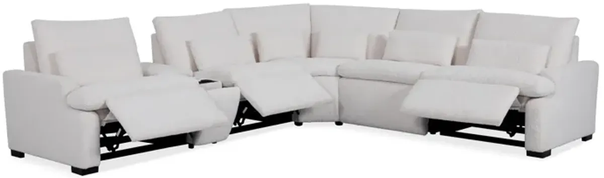 Fiona 6 Piece Power Reclining Sectional