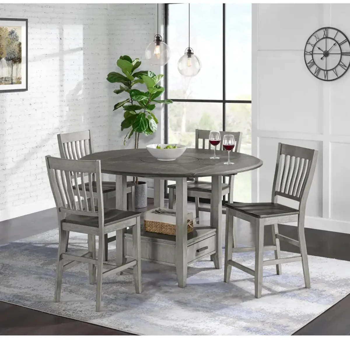 Kohrs 5 Piece Counter Dining Set