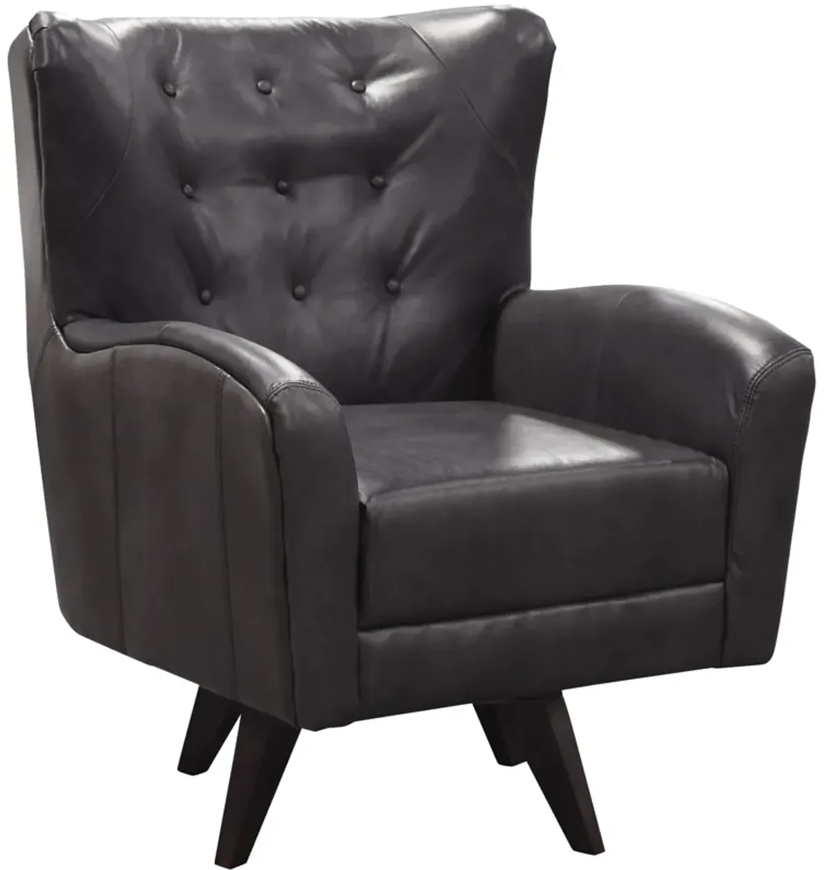 Harper Leather Swivel Chair