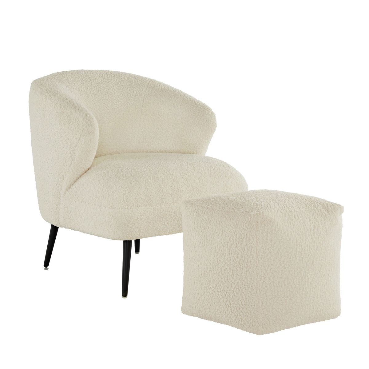 Zuri Chair and Ottoman