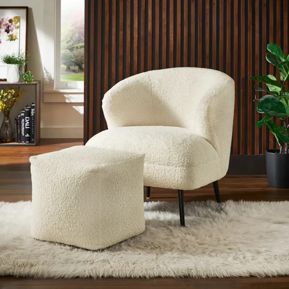 Zuri Chair and Ottoman